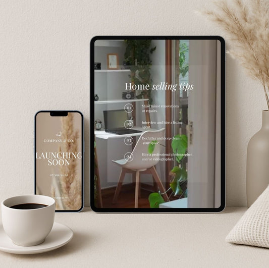 Faceless Luxury Real Estate Reels Bundle + PLR/MRR Rights